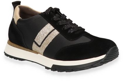 Paul Green Damen-Schnürschuhe 101081000004 (Schwarz)