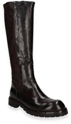 Lemargo PAMELA Damen-Stiefel aus Leder 195201000002 (Braun)