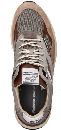 Floris van Bommel Herren-Sneaker 244302000023 (Beige/Grau)