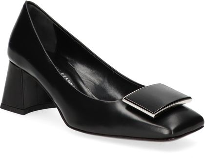Konstantin Starke Klassische Pumps für Damen aus Leder 121001000010 (Schwarz)