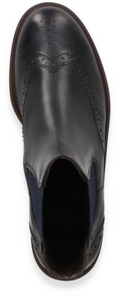 Paul Green ROYAL Chelsea Boots für Damen aus Leder 105101000004 (Dunkelblau)