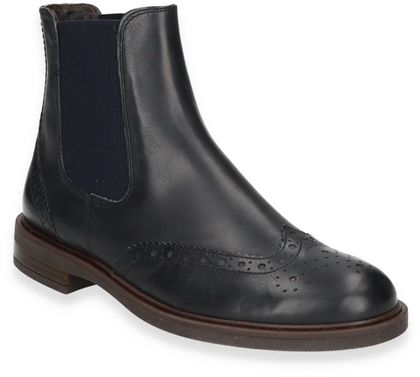 Paul Green ROYAL Chelsea Boots für Damen aus Leder 105101000004 (Dunkelblau)