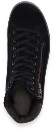 Legero Damen-Schnürschuh aus Leder 102102000012 (Dunkelblau)