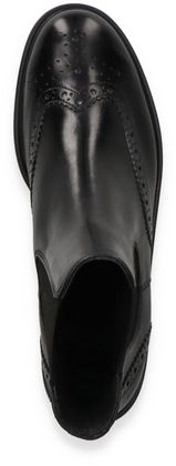 Paul Green STAR Chelsea Boots für Damen aus Leder 105001000020 (Schwarz)