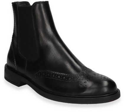 Paul Green STAR Chelsea Boots für Damen aus Leder 105001000020 (Schwarz)