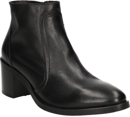 Donna Carolina Damen-Stiefeletten aus Leder 106001000056 (Schwarz)