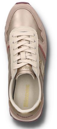 Blauer MILLEN Damen-Schnürschuhe 101302000042 (Rosa/Beige)