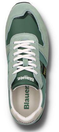 Blauer MELROSE Damen-Schnürschuhe 101622000040 (Hellgrün)