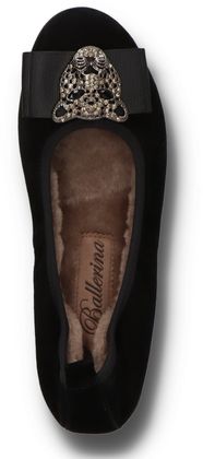 La Ballerina Ballerinas für Damen 193002000002 (Schwarz)
