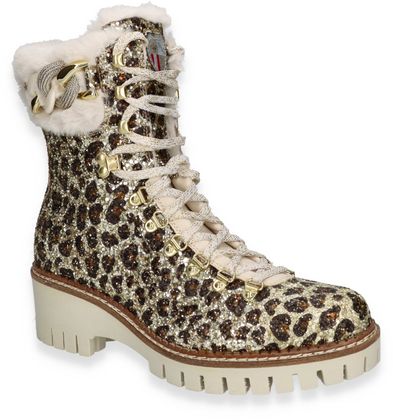 NIS New Italia Shoes Winter-Boots mit Leo Print 197989000000 (Gold/Braun)