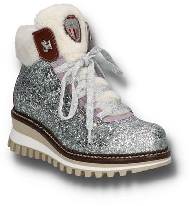 NIS New Italia Shoes Winter-Boots 197919000000 (Silber/Braun)