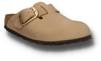 Birkenstock BOSTON Damen-Pantolette 591302000004 (Beige)