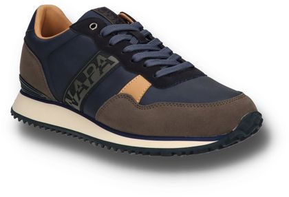 Napapijri Herren-Sneaker mit Wechselfußbett 244182000011 (Blau/Bunt)