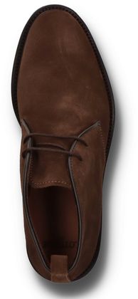 Lottusse Herren-Schnürschuhe aus Leder mit Wechselfußbett 212222000018 (Braun)