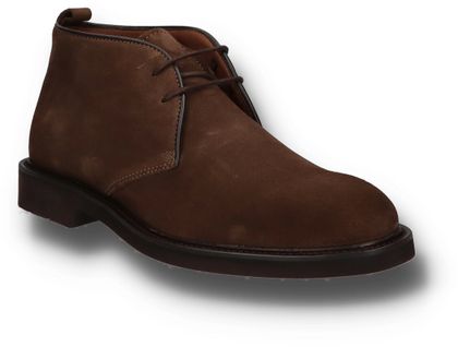 Lottusse Herren-Schnürschuhe aus Leder mit Wechselfußbett 212222000018 (Braun)