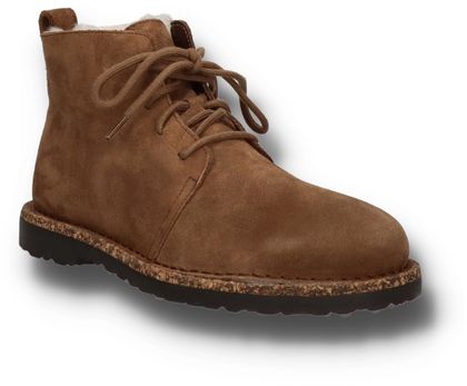Birkenstock Damen-Boots mit Lammfell 192202000003 (Mittelbraun)