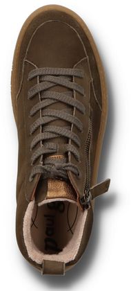 Paul Green Damen-Boots mit Wechselfußbett 102692000000 (Oliv)