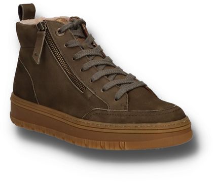 Paul Green Damen-Boots mit Wechselfußbett 102692000000 (Oliv)