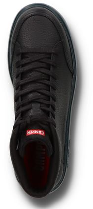 Camper Damen-Schnürschuhe mit Organix 3.0 Laufsohle 101001000028 (Schwarz)