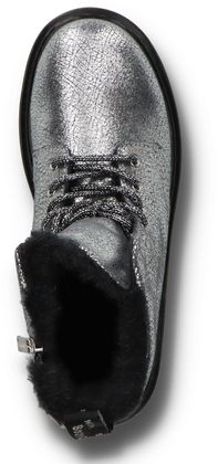 Dr. Martens SERENA Schnürboots für Kinder 391911000000 (Silber)