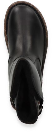 Birkenstock Damen-Boots mit Lammfell 192001000021 (Schwarz)