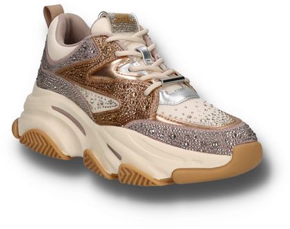 Steve Madden Damen-Schnürschuhe 101281000000 (Beige/Bunt)