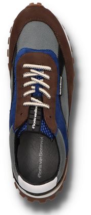 Floris van Bommel Herren-Sneaker 244182000008 (Braun/Blau)