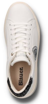 Blauer VENUS Damen-Schnürschuhe 101701000103 (Weiß)