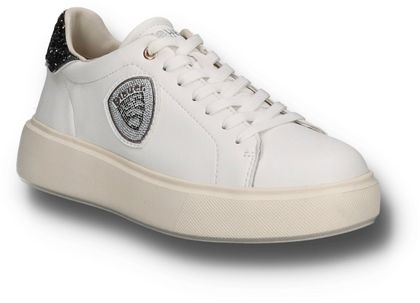 Blauer VENUS Damen-Schnürschuhe 101701000103 (Weiß)