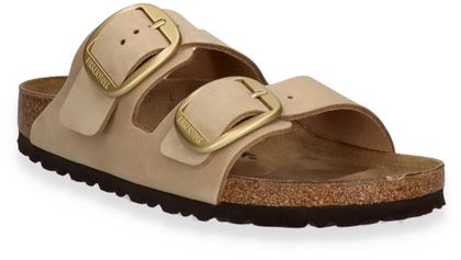 Birkenstock ARIZONA BIG BUCKLE Damen-Pantolette 591302000003 (Beige)
