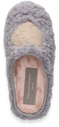 Phillip Hardy Damen-Hausschuhe 420447000001 (Hellgrau)