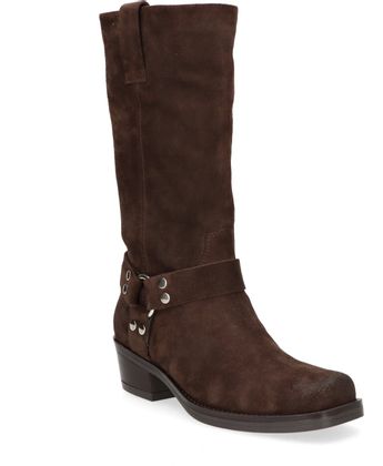 Phillip Hardy Damen-Western Boots aus Leder 102202000009 (Braun)