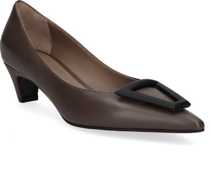 Phillip Hardy Damen-Pumps aus Leder 121221000000 (Braun)