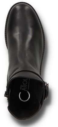 Donna Carolina CITY B - FLY LOW Damen-Boots aus Leder 102001000067 (Schwarz)