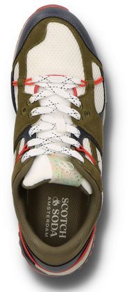 Scotch & Soda VIVEX Herren-Sneaker 244682000005 (Creme/Bunt)
