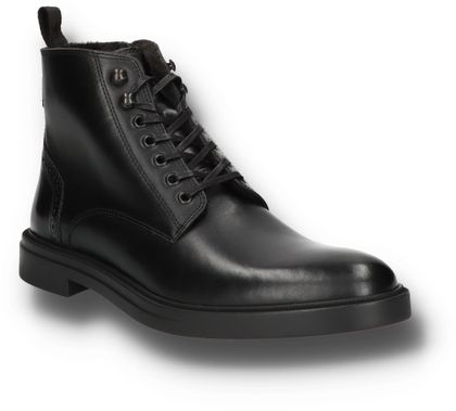 BOSS CALEV Herren-Schnürboots mit Warmfutter 291001000036 (Schwarz)