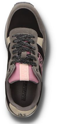 Napapijri Damen-Schnürschuhe 101082000012 (Schwarz/Grau)