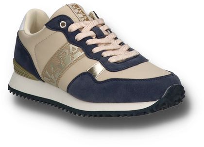 Napapijri Damen-Schnürschuhe 101382000030 (Beige/Bunt)