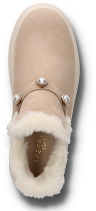 Apepazza Damen-Boots mit Warmfutter 192302000020 (Beige)