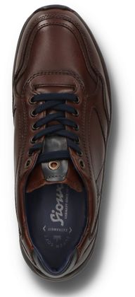 Sioux TURIBO Herren-Sneaker 244221000016 (Dunkelbraun)