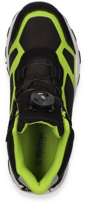 Richter Kinder-Boots 351007000002 (Schwarz/Grün)