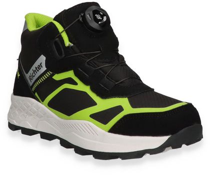 Richter Kinder-Boots 351007000002 (Schwarz/Grün)