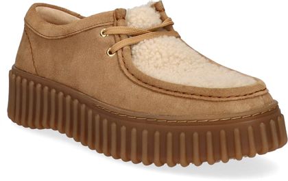 Clarks TORHILL BEE Damen-Schnürschuhe 101222000012 (Braun)