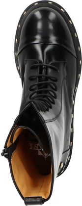 Trumans Damen-Boots 102001000062 aus Leder (Schwarz)