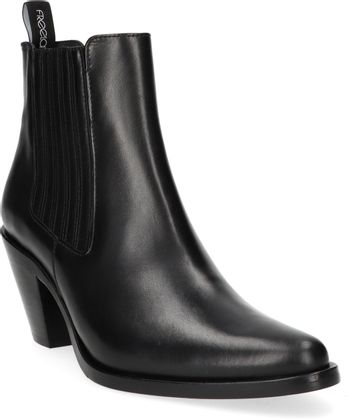 Free Lance JANE Western-Boots für Damen aus Leder 107001000042 (Schwarz)