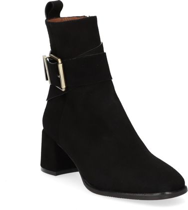 Konstantin Starke Damen-Stiefeletten aus Leder 106002000024 (Schwarz)