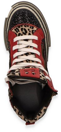 Rebecca White Damen-Schnürschuhe 102581000000 (Rot/Bunt)