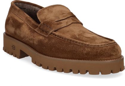Baldinini Herren-Slipper mit Warmfutter 293222000011 (Braun)
