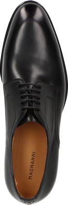Magnanni Herren-Schnürschuhe aus Leder 230001000004 (Schwarz)