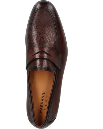 Magnanni DIEZMA II Herren-Slipper  aus Leder 221201000004 (Braun)
